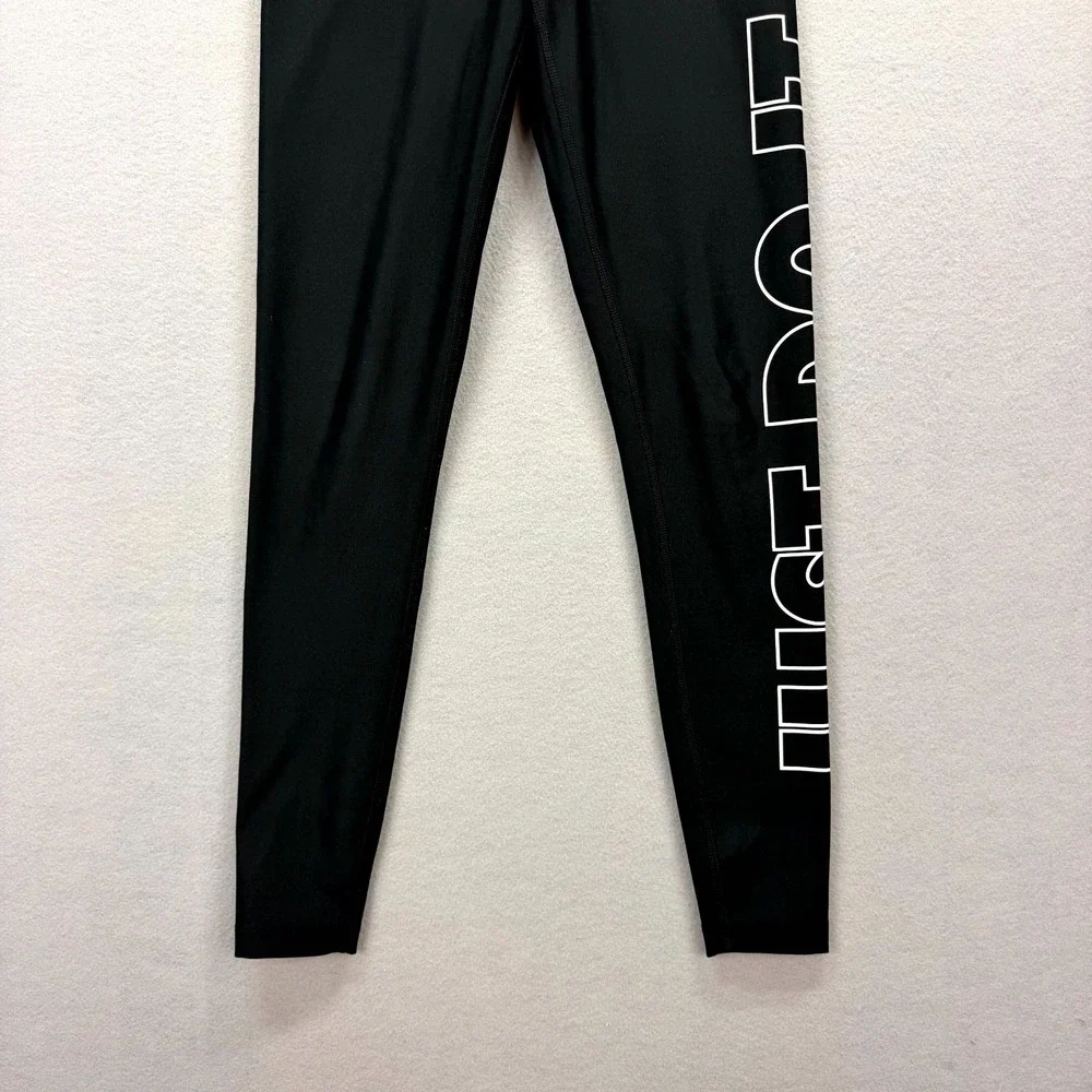 Nike Sportswear Leggings Womens XS 26x28* Black Just Do It Gym Athletic Training